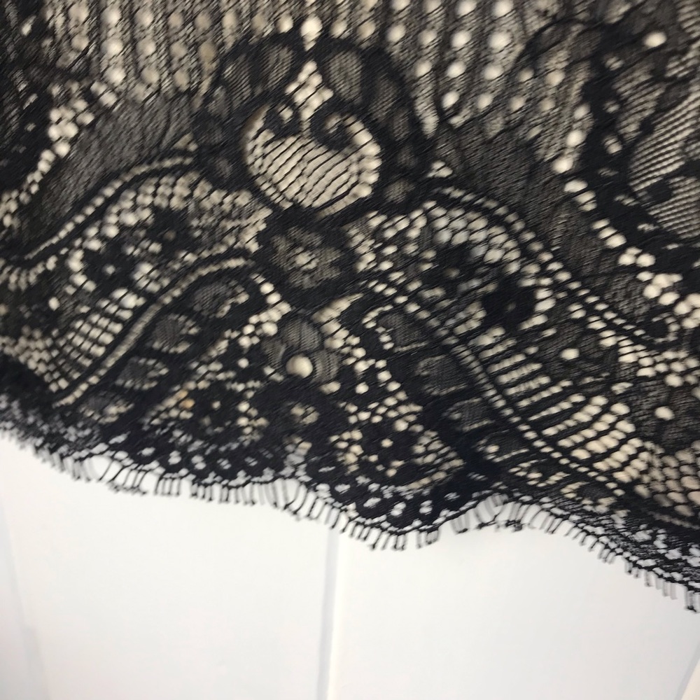Elliatt Black Pleated Ruffle Cocktail Dress - Picture 5 of 15